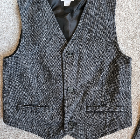Gymboree Boy's Tweed Pant and Vest Set - Picture 2 of 5